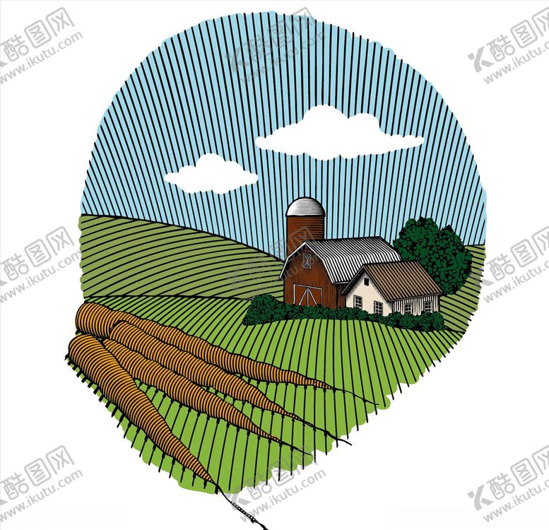 编号：89847910031920308439【酷图网】源文件下载-农庄