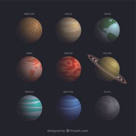 太阳系九大行星