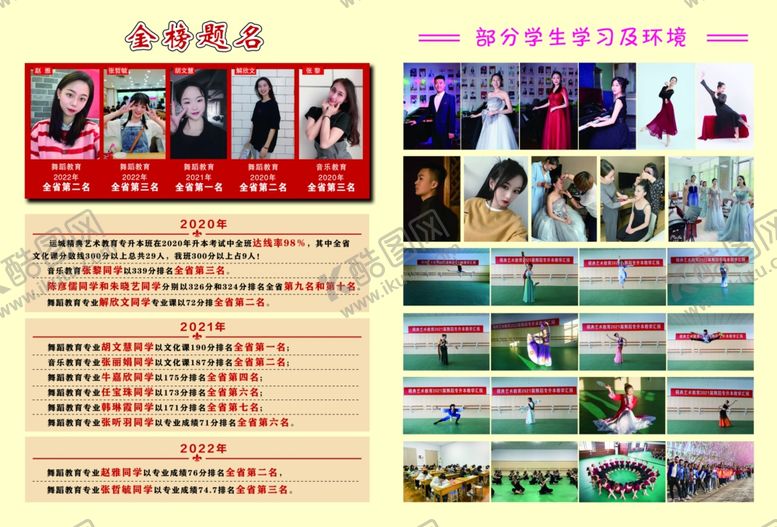 编号：83161401140413518146【酷图网】源文件下载-艺术教育折页