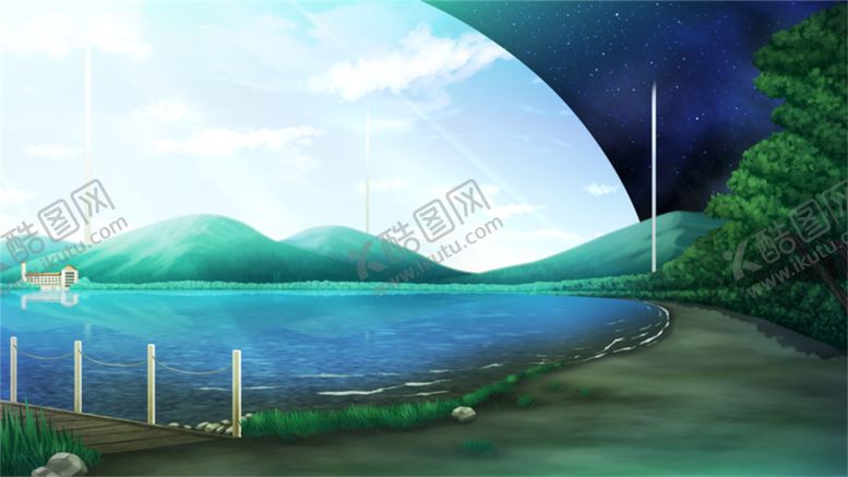 编号：92958005031404305609【酷图网】源文件下载-日系动漫背景
