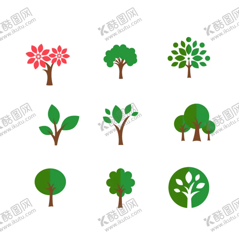 编号：04721609291909561092【酷图网】源文件下载-卡通树 