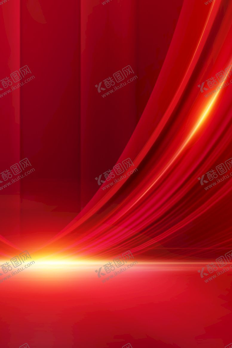 编号：09741509180905059045【酷图网】源文件下载-红色背景