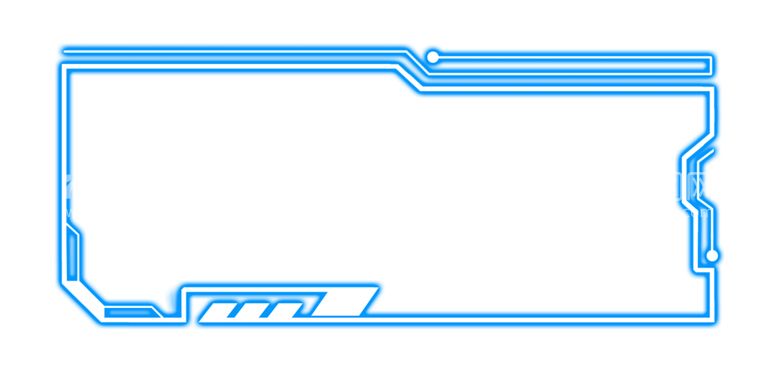 编号：61039312211619277766【酷图网】源文件下载-科技感时尚矩形边框底纹