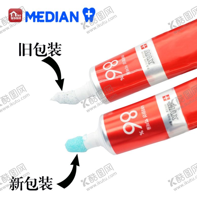 编号：88673010300136377247【酷图网】源文件下载-韩国麦迪安86深层清洁牙膏