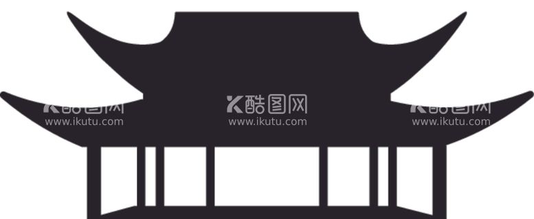 编号：43905512211735035837【酷图网】源文件下载-古代房屋logo