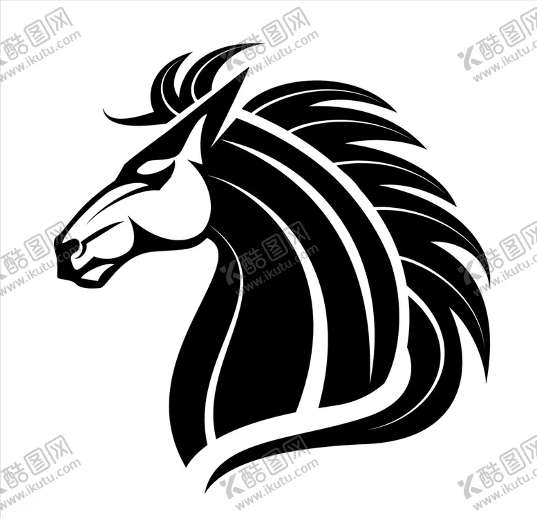 编号：31373509130502145686【酷图网】源文件下载-马头徽标设计