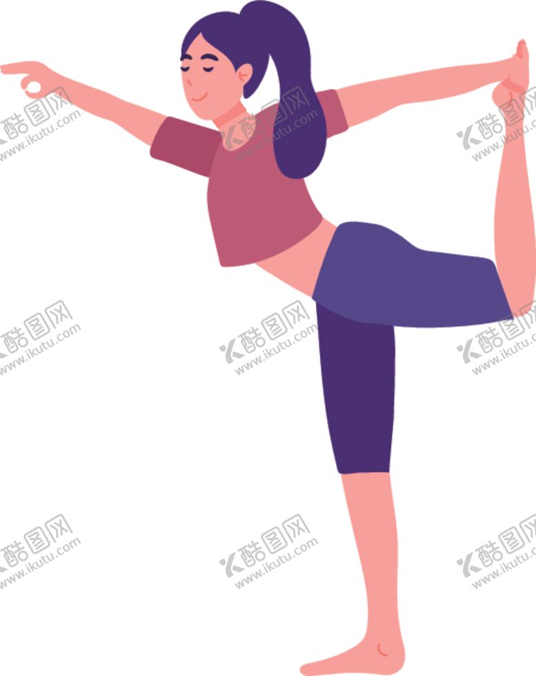 编号：88290305062307369848【酷图网】源文件下载-瑜伽动作