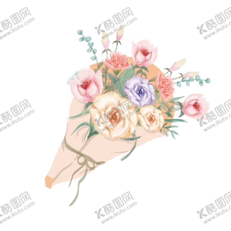 编号：45149309280658041216【酷图网】源文件下载-手绘植物元素