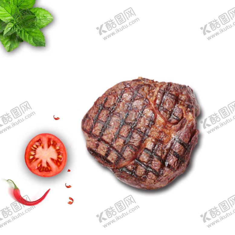 编号：54939307070507126663【酷图网】源文件下载-煎牛排素材