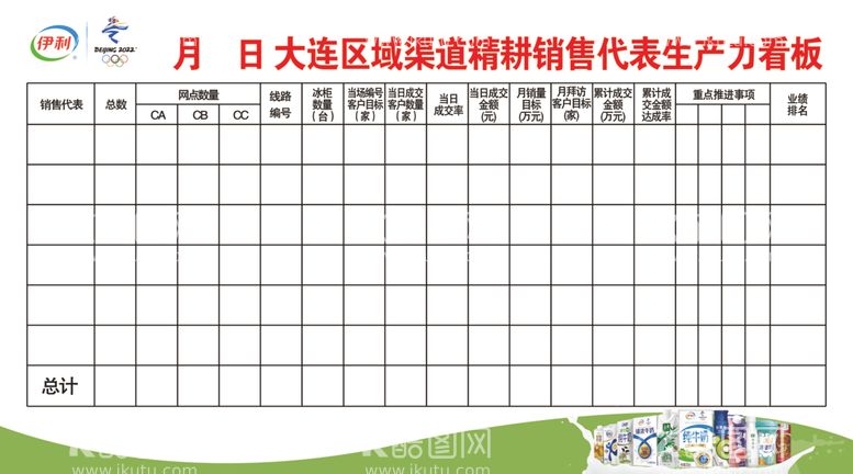 编号：85028703190531387986【酷图网】源文件下载-蒙牛伊利销售看板