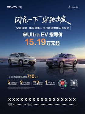 新能源车海报