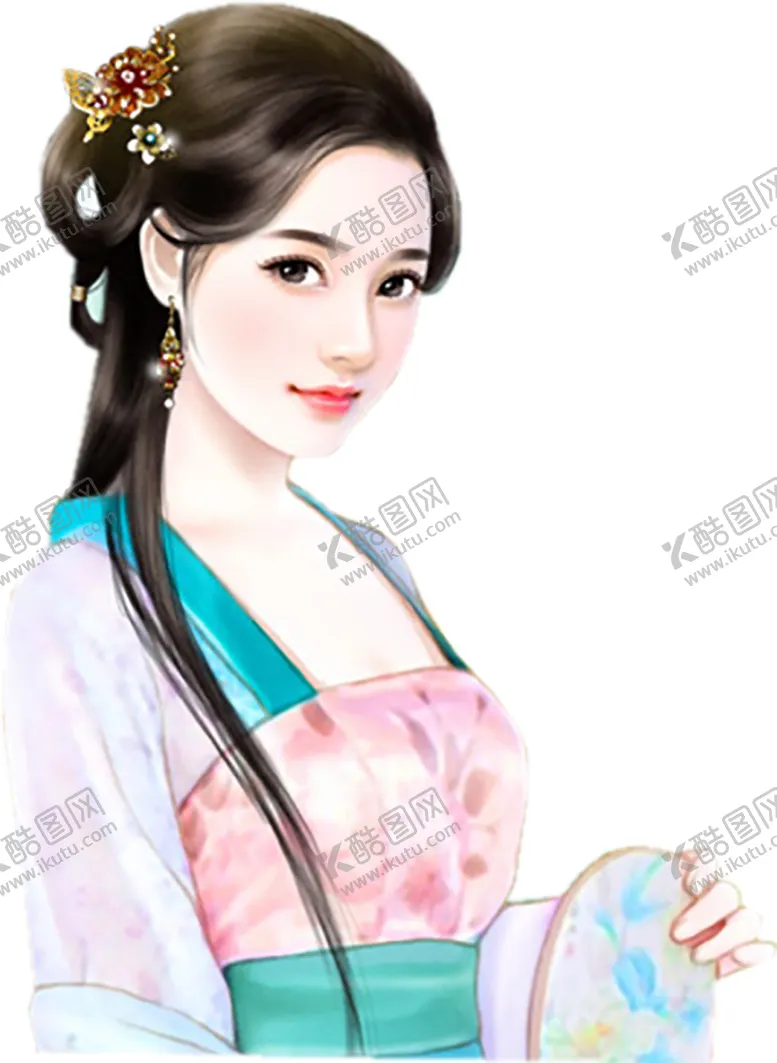 编号：31592402090704192677【酷图网】源文件下载-  古装帅哥美女插画图片