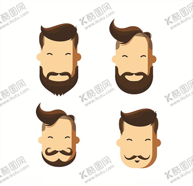 编号：38756510201519311605【酷图网】源文件下载-装饰装扮胡子大全太阳镜