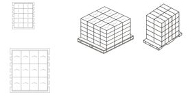 堆码重量极限图标