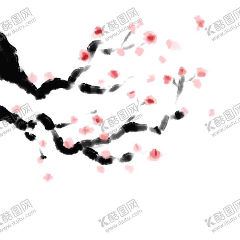 编号：87568605041946006113【酷图网】源文件下载-梅花树枝元素