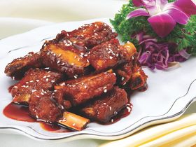 糖醋排骨美味菜品秘制