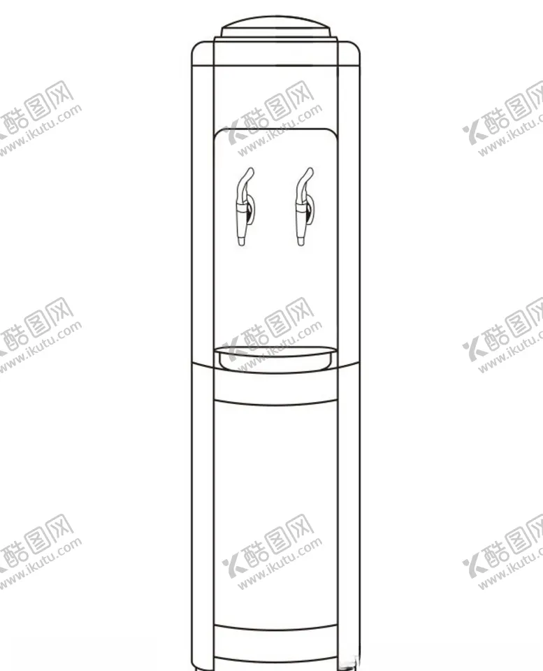 编号：89698906290701075689【酷图网】源文件下载-矢量饮水机