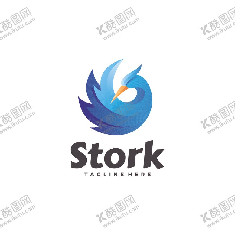 编号：74677809130407334429【酷图网】源文件下载-禽类LOGO标志