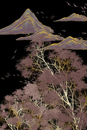 中式古典晶瓷装饰画