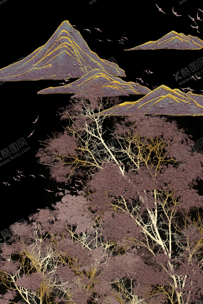 编号：10678409110523204678【酷图网】源文件下载-中式古典晶瓷装饰画