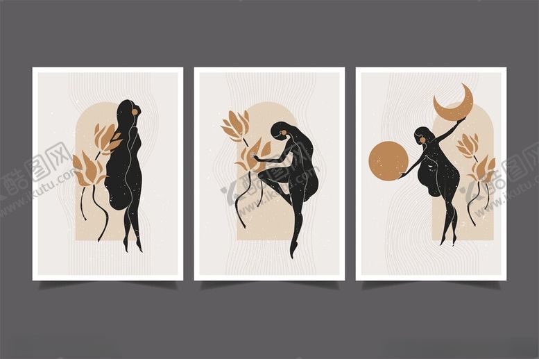 编号：75006309130850047460【酷图网】源文件下载-抽象装饰画