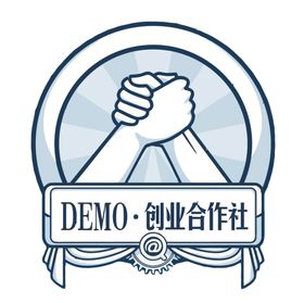 创业合作社宣传图标标识