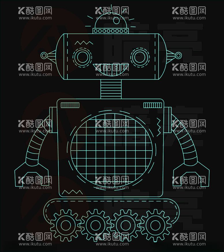 编号：45448402171523539243【酷图网】源文件下载-机器人