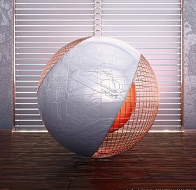 C4D特效设计图案