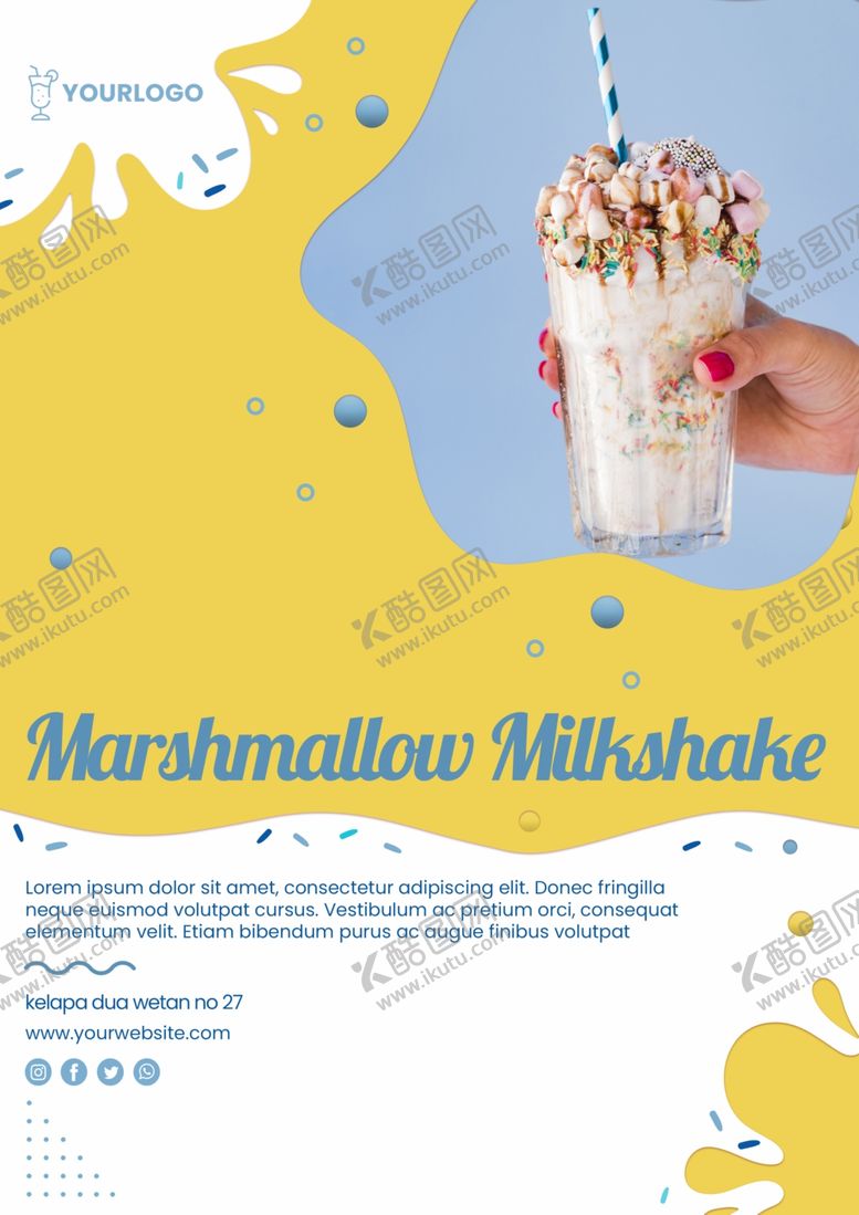 编号：24524209250249071183【酷图网】源文件下载-冷饮海报