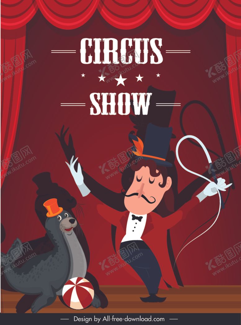 编号：61625611010204323310【酷图网】源文件下载-马戏团