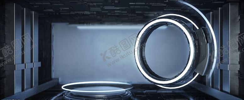 编号：95822104072235294797【酷图网】源文件下载-C4D模型炫酷舞台场景