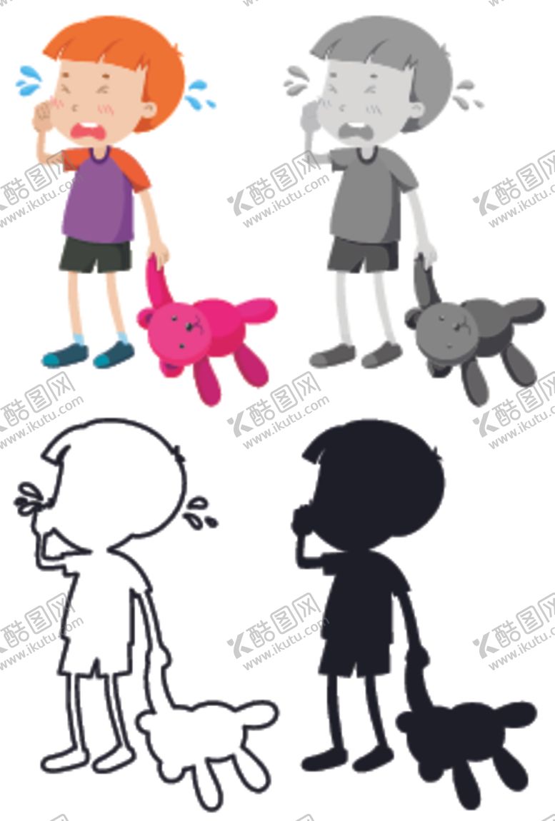 编号：76850209281628124336【酷图网】源文件下载-矢量人物素材