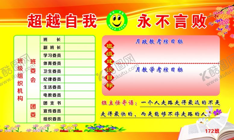 编号：42326007140716056436【酷图网】源文件下载-班级名片