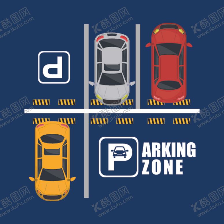 编号：74114610050911199370【酷图网】源文件下载-停车区鸟撖图