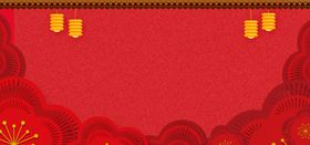 中国风古典红色背景
