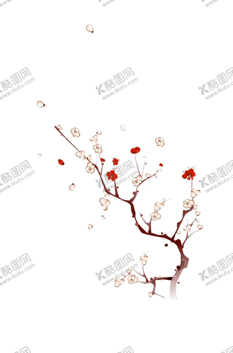 编号：45764406232117145721【酷图网】源文件下载-中国风水墨梅