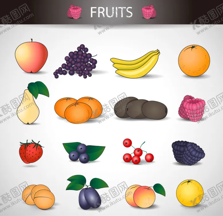 编号：96312509131341329905【酷图网】源文件下载-精美水果