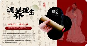 调理养生海报展示