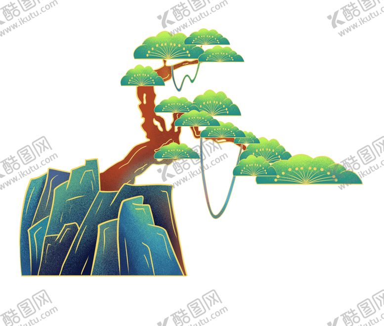 编号：07834209221234414810【酷图网】源文件下载-松树