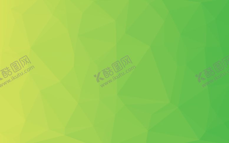 编号：18299404061851477026【酷图网】源文件下载-绿色多边形渐变背景