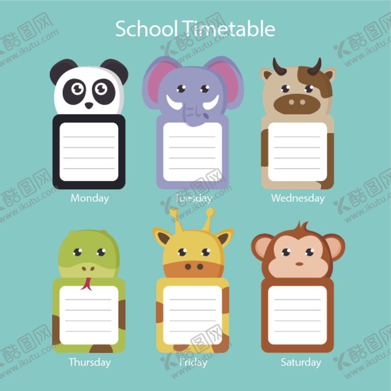 编号：55107610140127208015【酷图网】源文件下载-卡通动物文本框