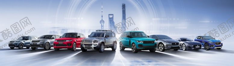 编号：96312004020016514799【酷图网】源文件下载-捷豹路虎全系车型图