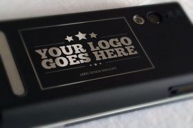 手机后壳LOGO样机