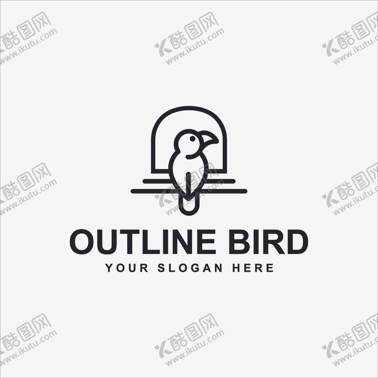 编号：21926709140824087235【酷图网】源文件下载-禽类LOGO标志