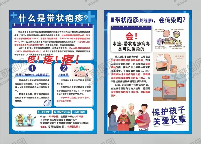 编号：84077402100018019224【酷图网】源文件下载-带状疱疹海报