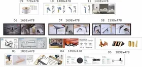 沙发五金灯箱画面