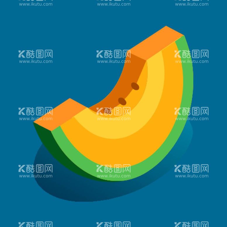 编号：96423011281116162637【酷图网】源文件下载-3D哈密瓜