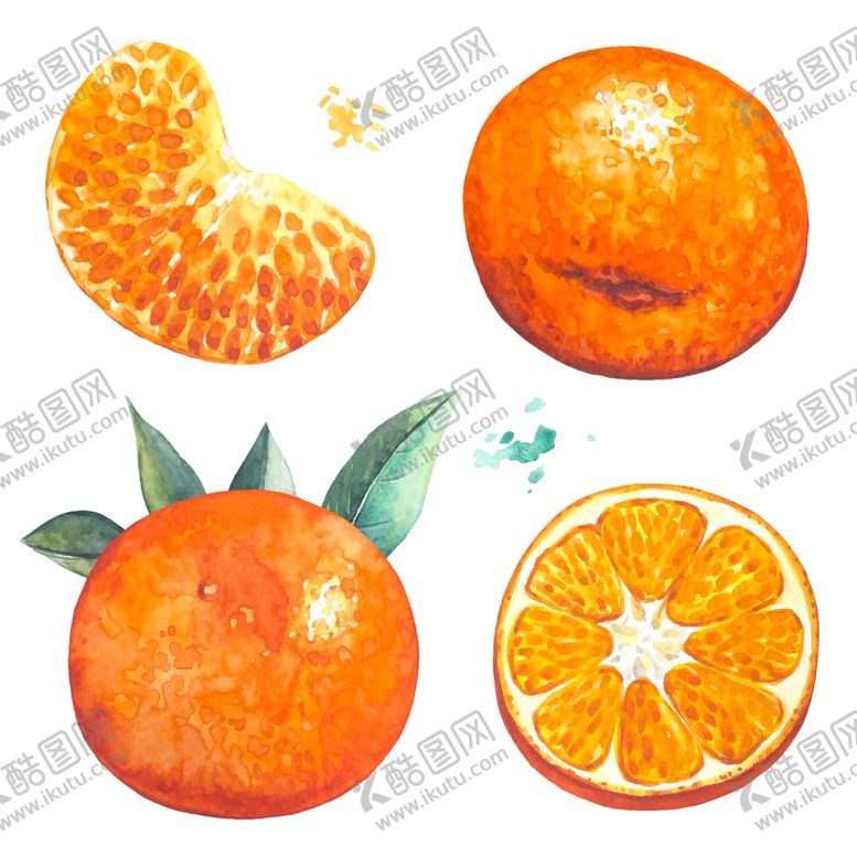 编号：56667510170449366010【酷图网】源文件下载-卡通橘子