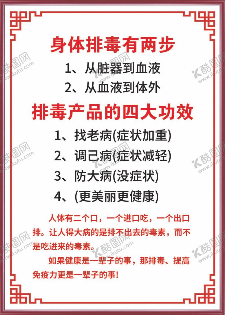 编号：14661112050521571598【酷图网】源文件下载-身体排毒