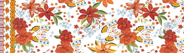 编号：34803505120038383303【酷图网】源文件下载-定位花花卉图案背景图